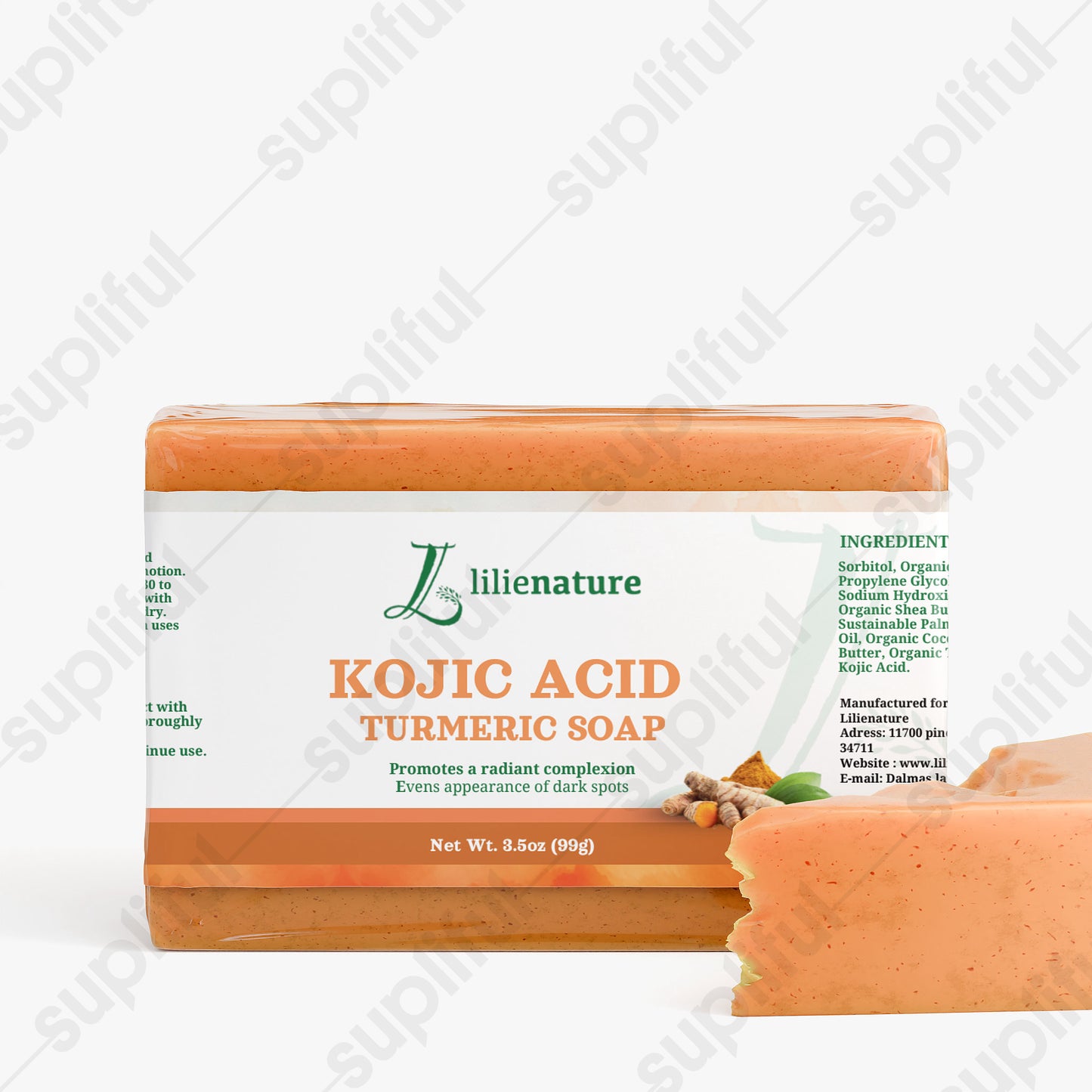 Kojic Acid & Turmeric Soap