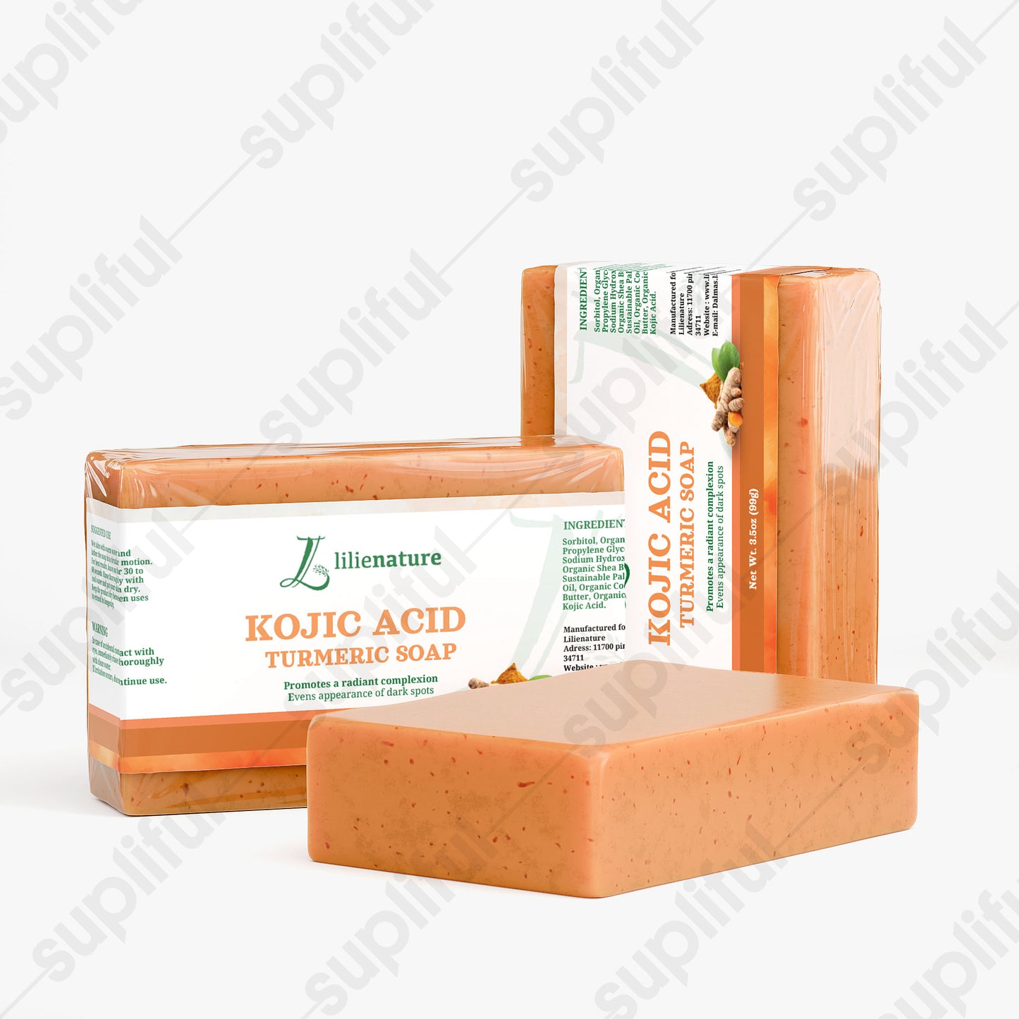 Kojic Acid & Turmeric Soap
